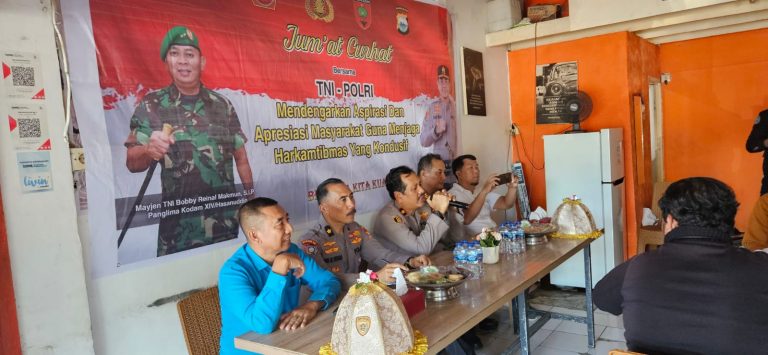 50 Peserta Ramaikan Jumat Curhat Rutin Kapolda