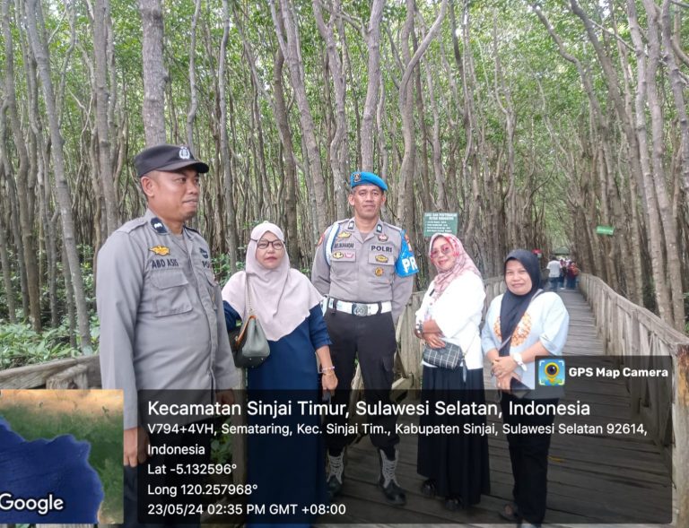 Antisipasi Guantibmas libur Hari Raya Waisak, Polres Sinjai Tingkatkan Patroli dan Amankan Tempat Wisata