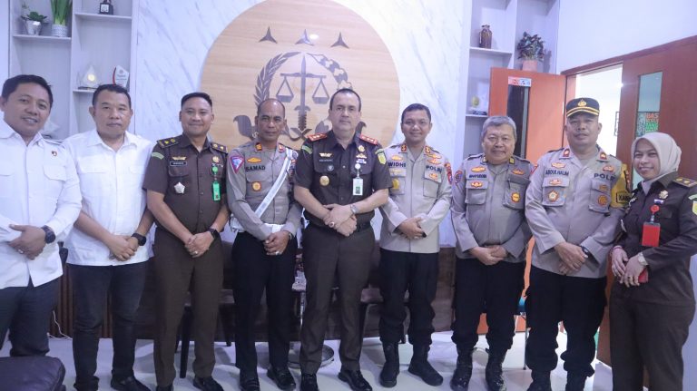 Jajaran Polres Jeneponto Membangun Sinergitas Dengan Kejari Jeneponto