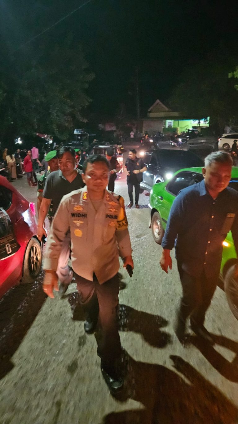 Polres Jeneponto Berhasil Redam Ketegangan Antara Simpatisan Paslon 02 dan 03