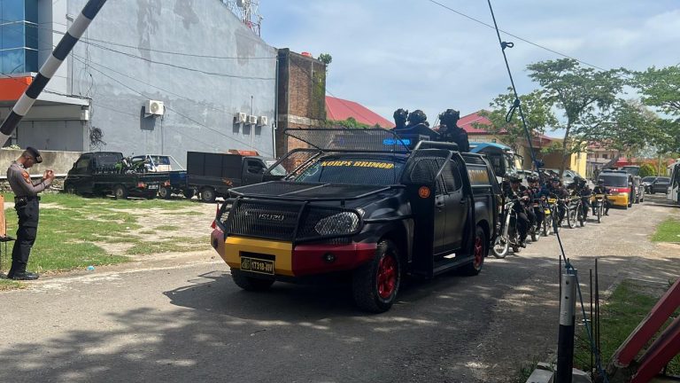 Kapolres Jeneponto Pimpin Patroli Gabungan Pasca Rekapitulasi Suara Pilkada 2024