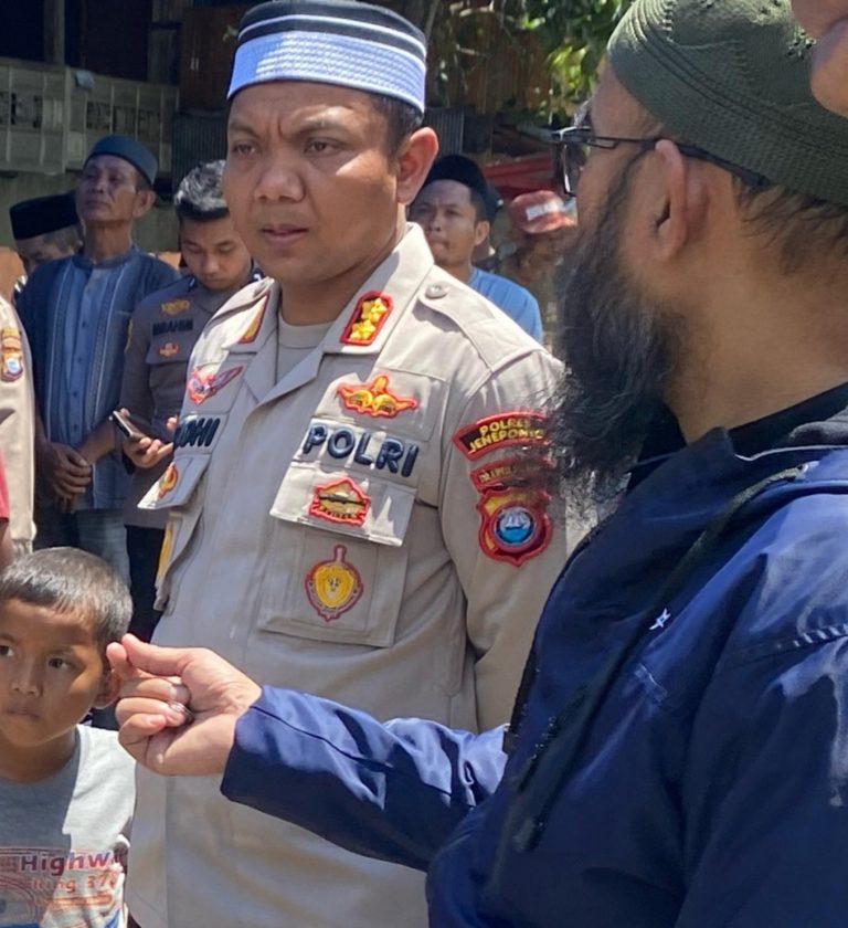 Kapolres Melayat dan Berduka, Salah satu Istri Anggotanya Meninggal Dunia