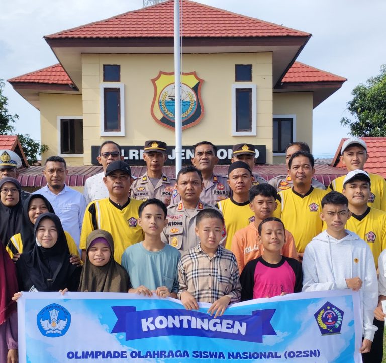 POLRI UNTUK MASYARAKAT” Kapolres Jeneponto Lepas Rombongan Siswa SLB Menuju Lomba Antar Sekolah Disabilitas di Bulukumba
