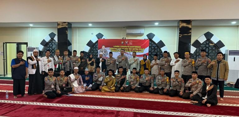 Polres Jeneponto kembali torehkan prestasi, Sabet Juara 1 lomba Da’i kamtibmas dan pemuda sadar kamtibmas tingkat Polda Sulsel