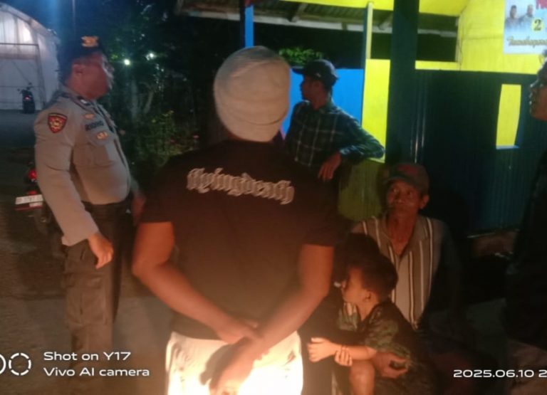 Cegah Aksi Kriminal, Polsek Binamu Patroli ke Daerah Rawan