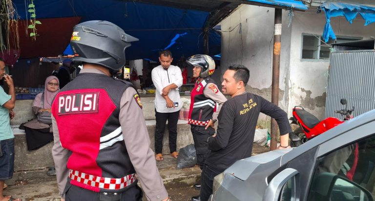Antisipasi Guantibmas, Sat Samapta Polres Sinjai Intens Gelar Patroli Sambang Dialogis.