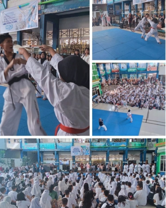 Ikuti MPLS di SMPN 6 Makassar, Siswa Baru Disambut dengan Atraksi Ekstrakurikuler Juli 19, 2025