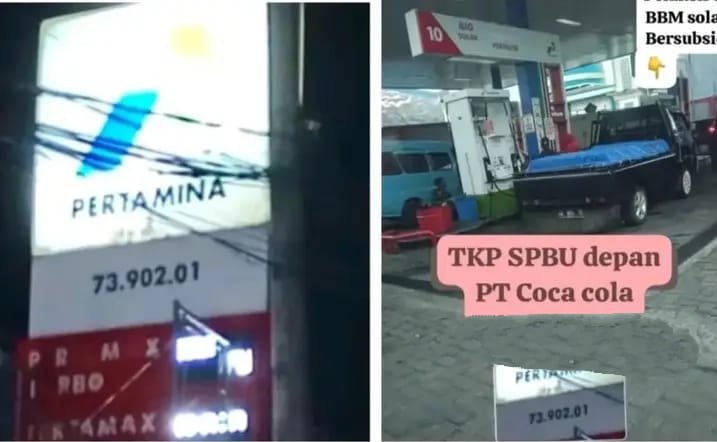 Diduga oknum krywn SPBU di perintis kota Makassar merangkap pelansir Bebas Mainkan BBM ” Pertamina