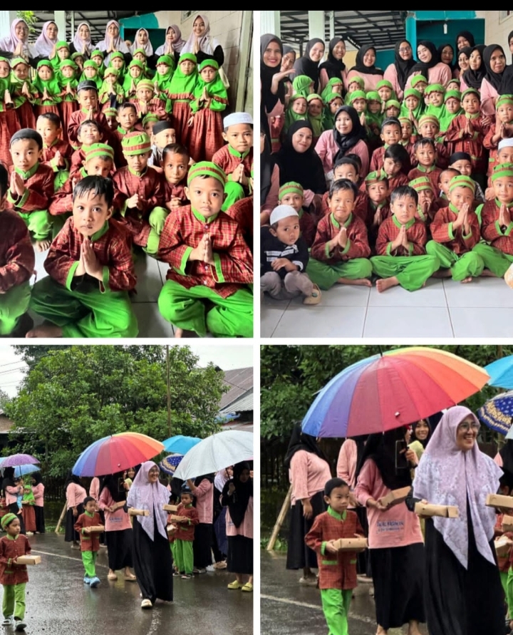 TK Alfasih Green Cakra Hidayat Parangbanoa Gelar Berbagi Takjil di Pintu 1 .GCH