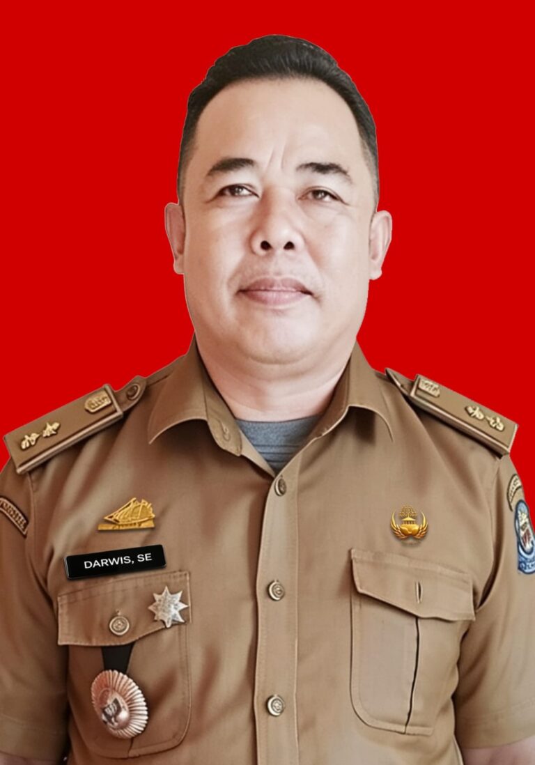 Lurah yang terbaik Semangat Dedikasi Darwis, S.E.