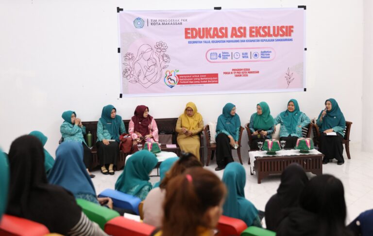 Pekan Ibu Menyusui Dunia 2026, TP PKK Makassar Bersama AIMI dan Dinkes Bekali 300 Peserta Edukasi ASI Eksklusif