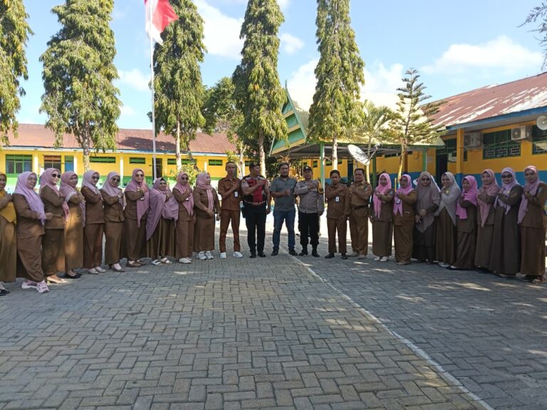 Polsek Binamu Gelar Sambang Edukatif di UPT SMP 2 Turatea, Cegah Kenakalan Remaja