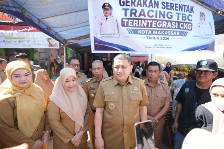 Pemkot Makassar Perkuat Tracing TB di 339 Titik, TPT Kontak Serumah Jadi Perhatian