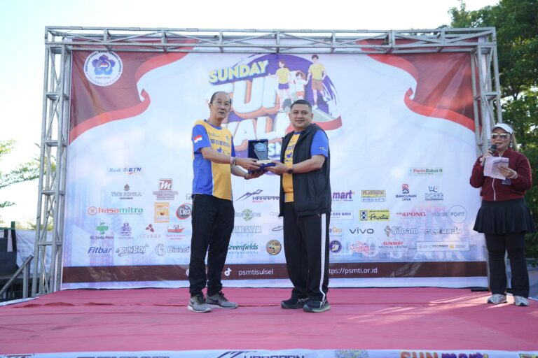 FunWalk PSMTI Sulsel Semarakkan HUT RI, Appi: Mari Bersatu dalam Keberagaman