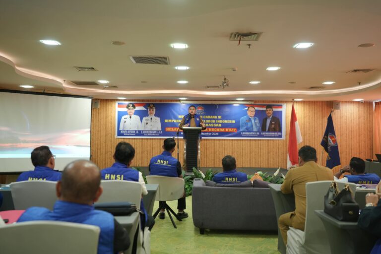Buka Muscab HNSI Makassar, Munafri Tegaskan Perhatian Pemkot pada Ekonomi Pesisir