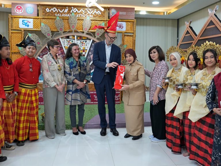 Makassar-Swiss, Aliyah Mustika Ilham Perkuat Komunikasi dan Kolaborasi