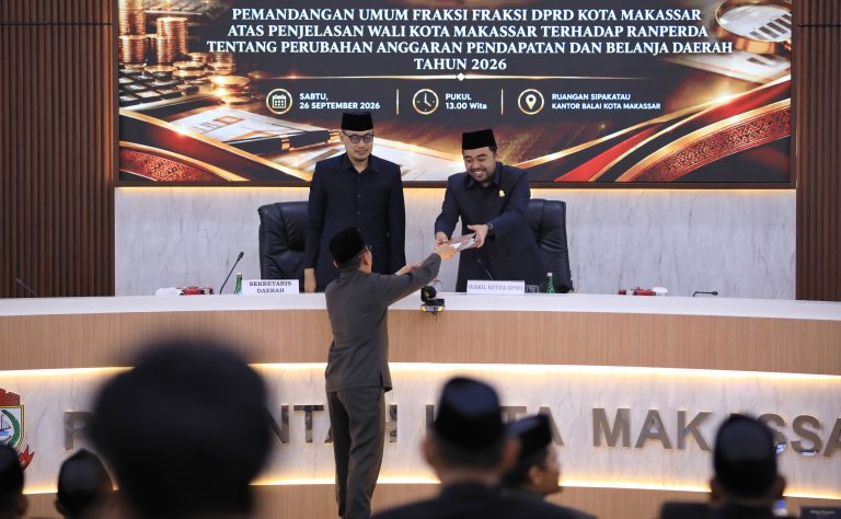 Fraksi PKS Sebut Pertumbuhan Ekonomi Kota Makassar Lampaui RPJMD, Appi Dapat Apresiasi DPRD