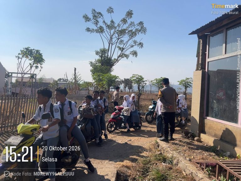 Resahkan Warga, Polsek Kelara Amankan 8 Motor Brong Pelajar SMAN 6 Jeneponto